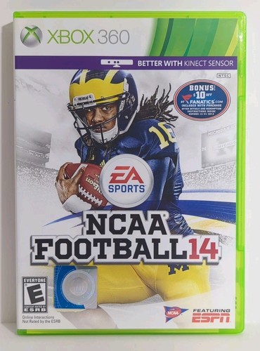 Ncaa football xbox 360 cib - football,