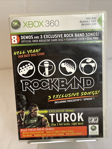 Disco demo rivista xbox 360 - rivista,