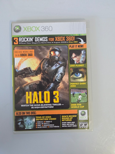 Official xbox magazine demo - xbox,