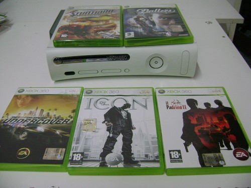 Xbox 360 giga e presa - hd,