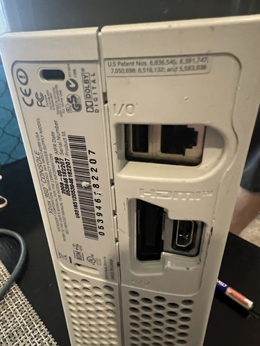 Console xbox 360 60gb hdd - console,